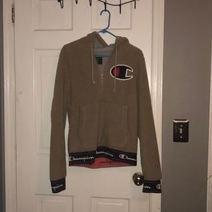 Tan champion hoodie